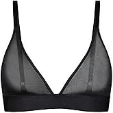 NEGATIVE Underwear – Sieve Triangle Bra – Comfortable Wireless Bras for Women – Perfect Low-Coverage Triangle Cut