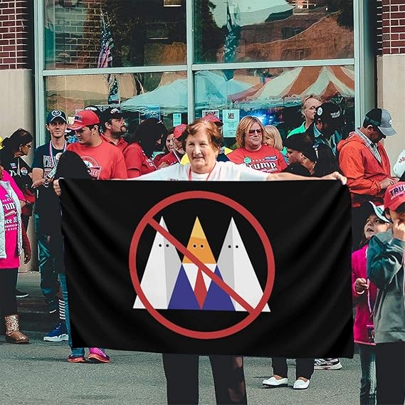 Amazon Com Zhaojucai No Trump No Kkk Flag 3x5 Ft Decorations