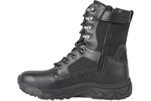 YELLOWOLF Women's Lightweight Tactical Work Boots Military Combat Motorcycle Boots For Women 8 Inch Army Desert Boots