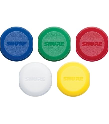 Amazon.com: Shure WA615M Colored Handheld Transmitter ID Rings for
