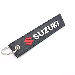 MELD Motorcycle Key Tag Embroidered Keychain Key