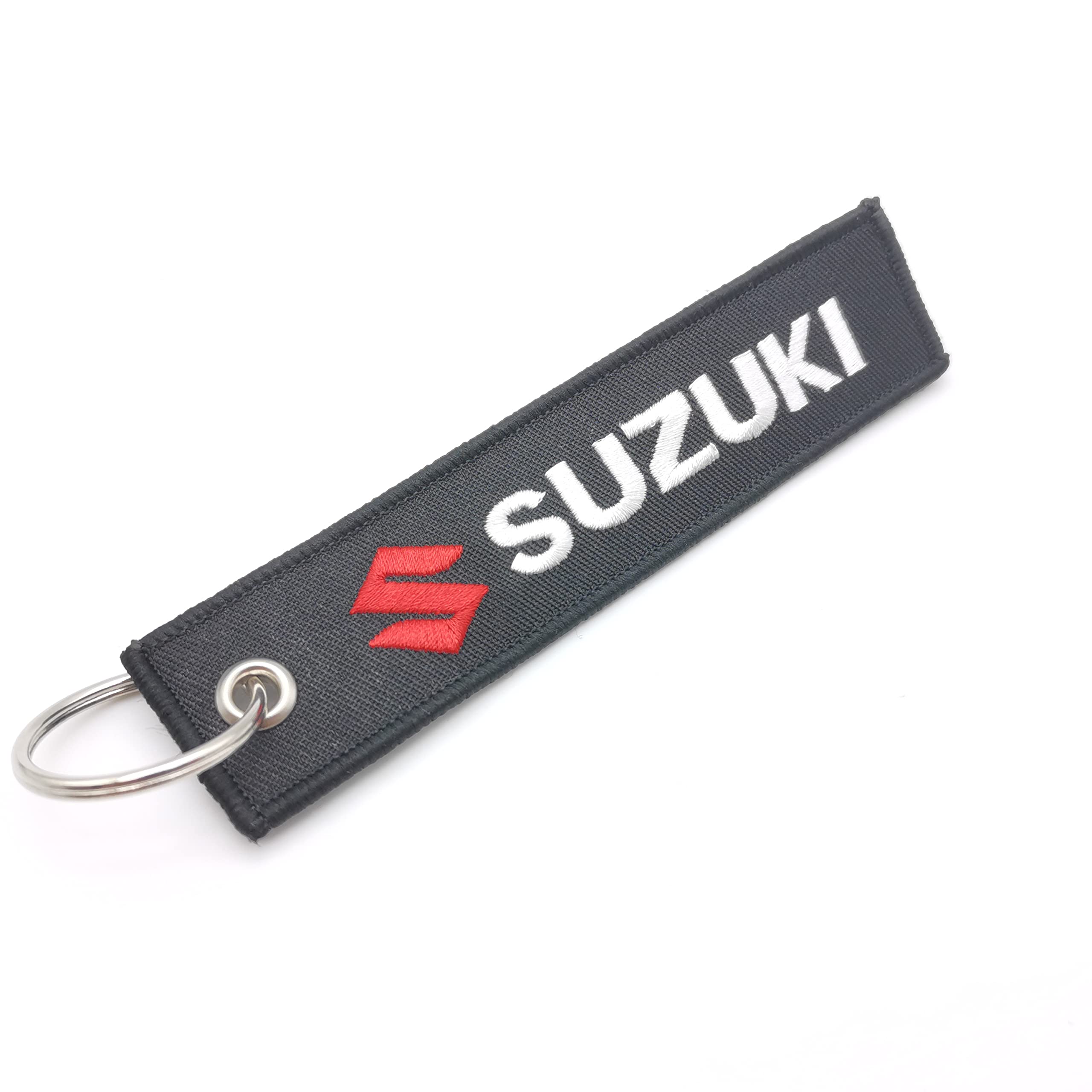 MELD Motorcycle Key Tag Embroidered Keychain Key