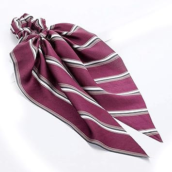 Amazon Com Polka Dot Hair Tie Knot Floral Hairband For Women