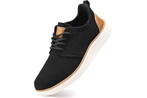 VILOCY Boy's Slip On Casual Dress Sneaker Hands Free Fashion Shoes Comfortable Oxfords Mesh Tennis Breathable School Uniform Formal Church Shoes(Little Kid/Big Kid)