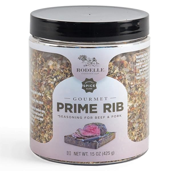 RODELLE PRIME RIB SEASONING, 15 OUNCE