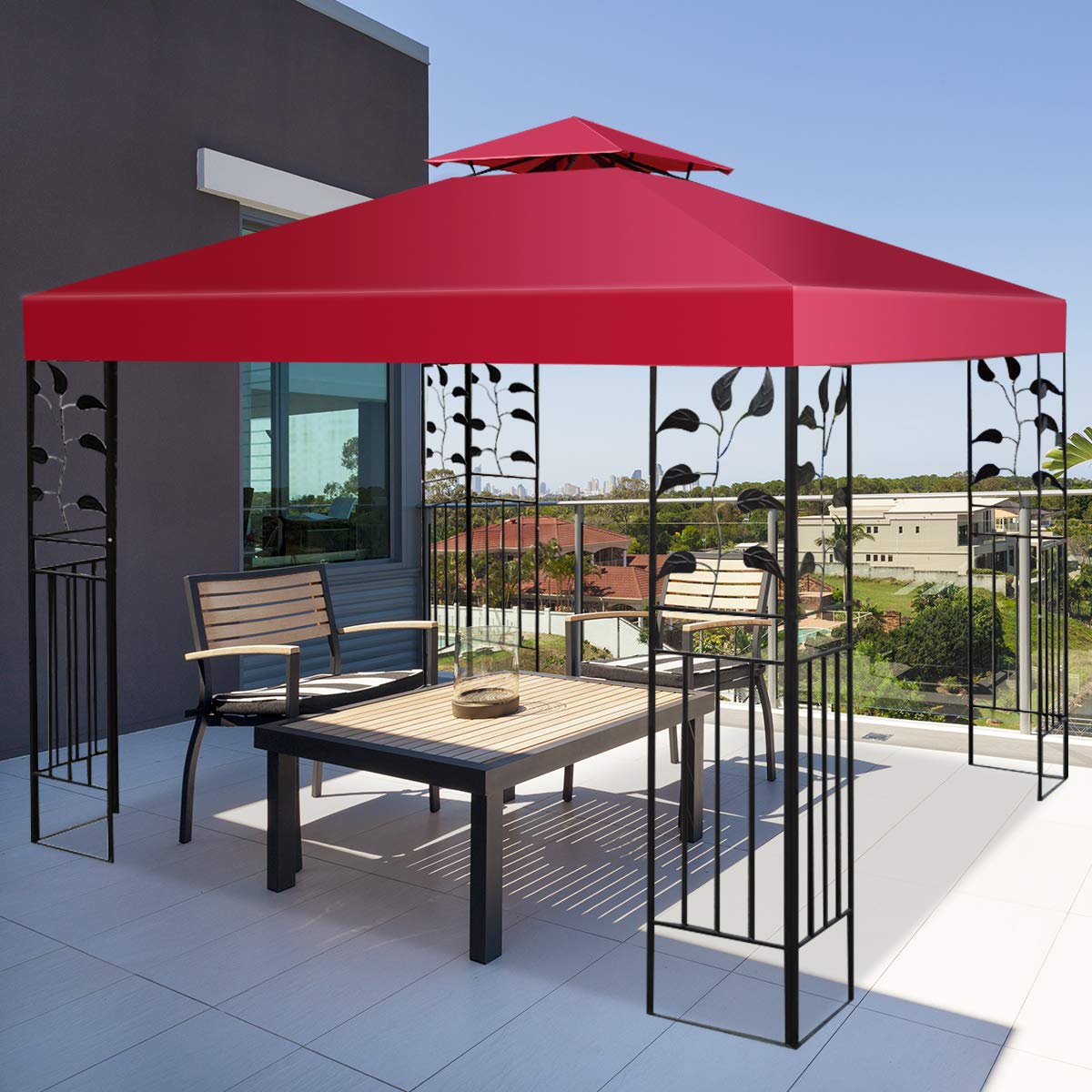 Double Tier Gazebo Cover 