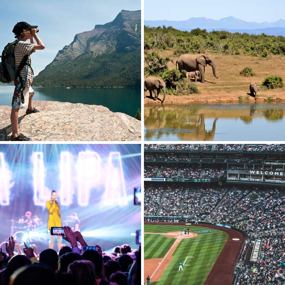 Veroyi 10×25オートフォーカスフリーフォーカシング双眼鏡高精細ナイトビジョンポータブルポケット