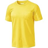 EKLENTSON Men's Lightweight Pocket T-Shirt Breathable Tee Shirt Moisture Wicking Basic Tshirt Summer