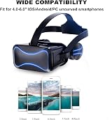 CENMOO VR Goggles Kids VR Headset Adjustable Focus 3D Virtual Reality Games view 8