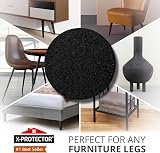 X-Protector Felt Furniture Pads 50mm 24 Pcs Premium Floor Protectors view 3