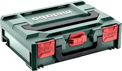 Metabo metaBOX 118 Empty Storage Case IP43 Water Resistant 125kg Load 39.6cm