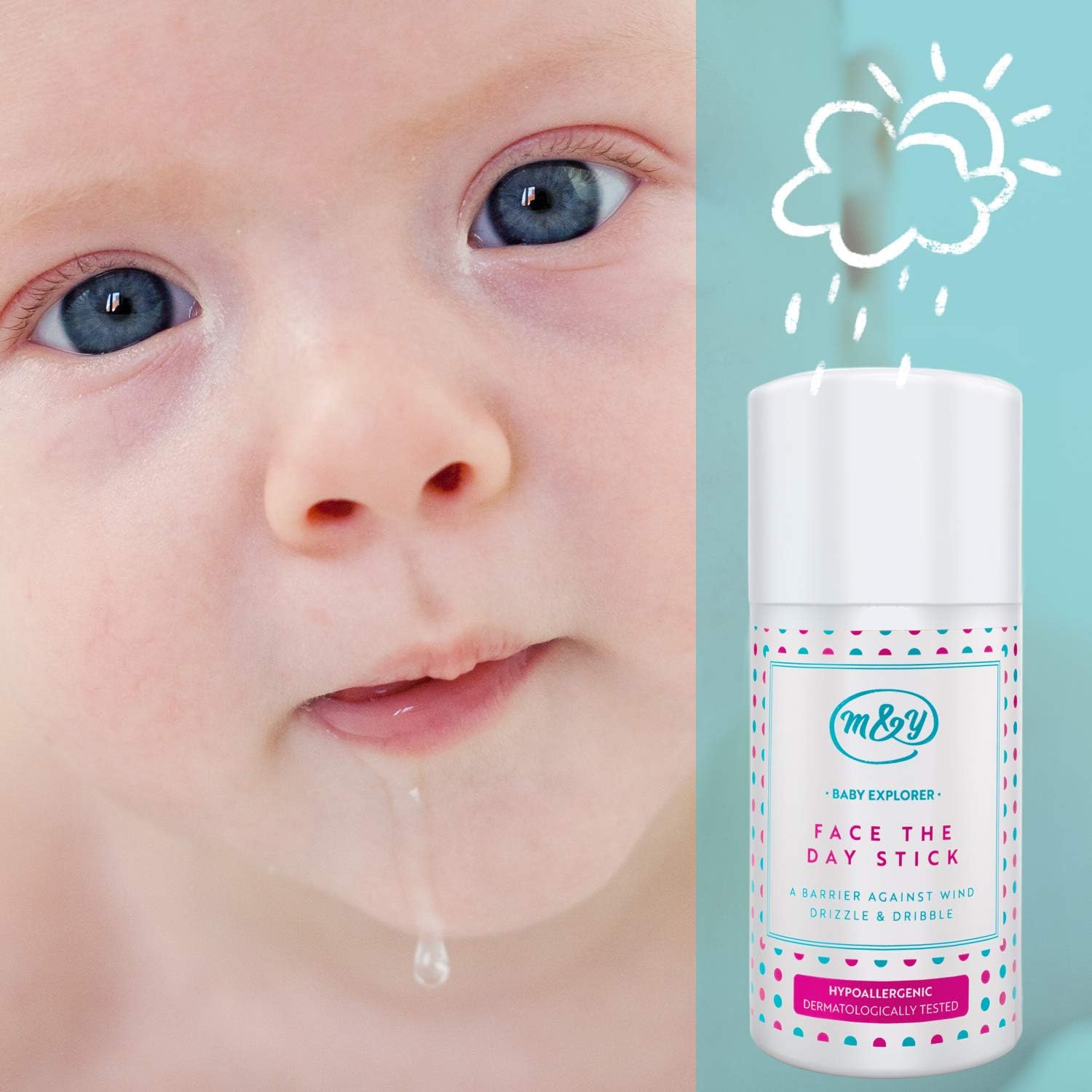 Mum & You Baby Face the Day Stick, Natural baby Moisturiser with Sunflower, Coconut Oil & Shea Butter, Soothes Eczema - Image 5