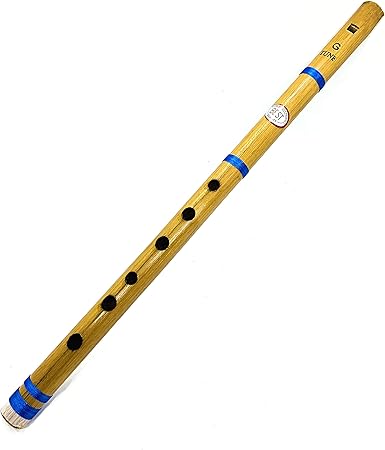 Indische Bambus Flöte Querflöte 43,2 cm Bansuri Klarinette ...