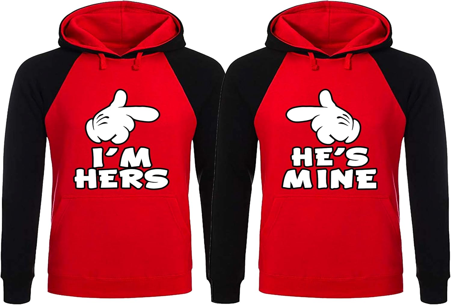 his and hers hoodies