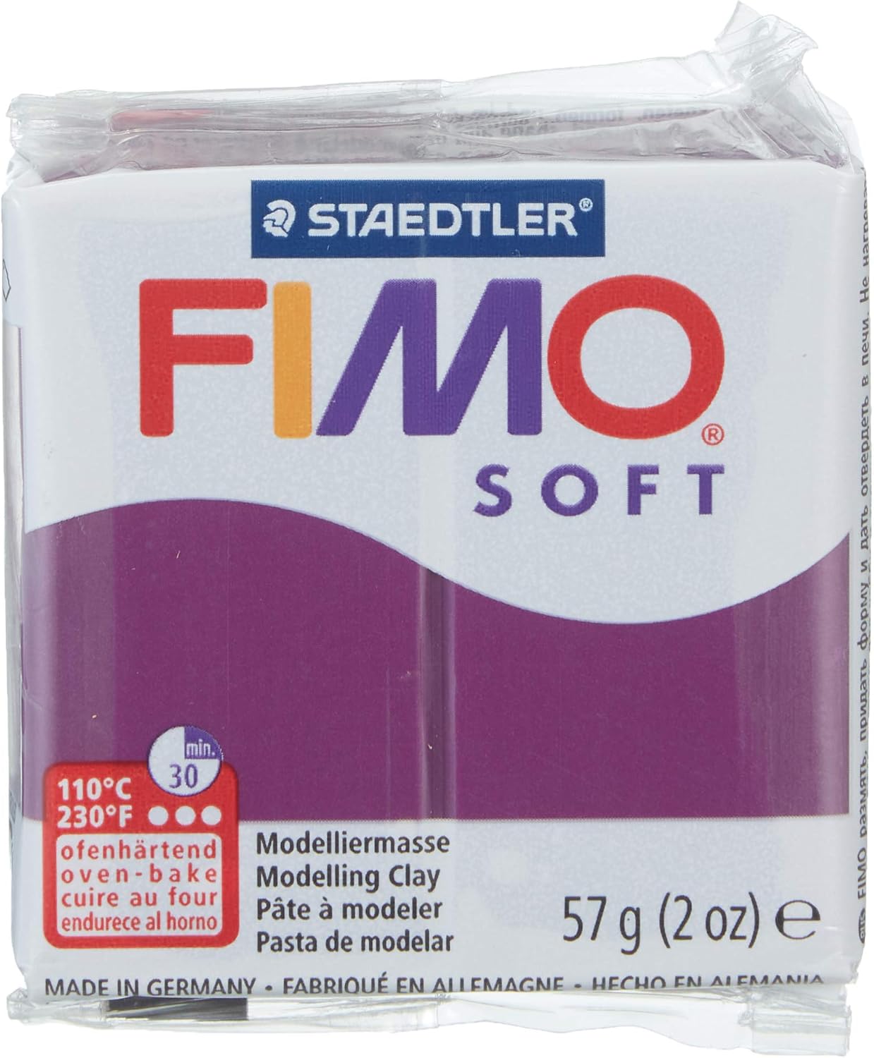 Staedtler Fimo Soft Modelling Clay 57 g Royal Purple