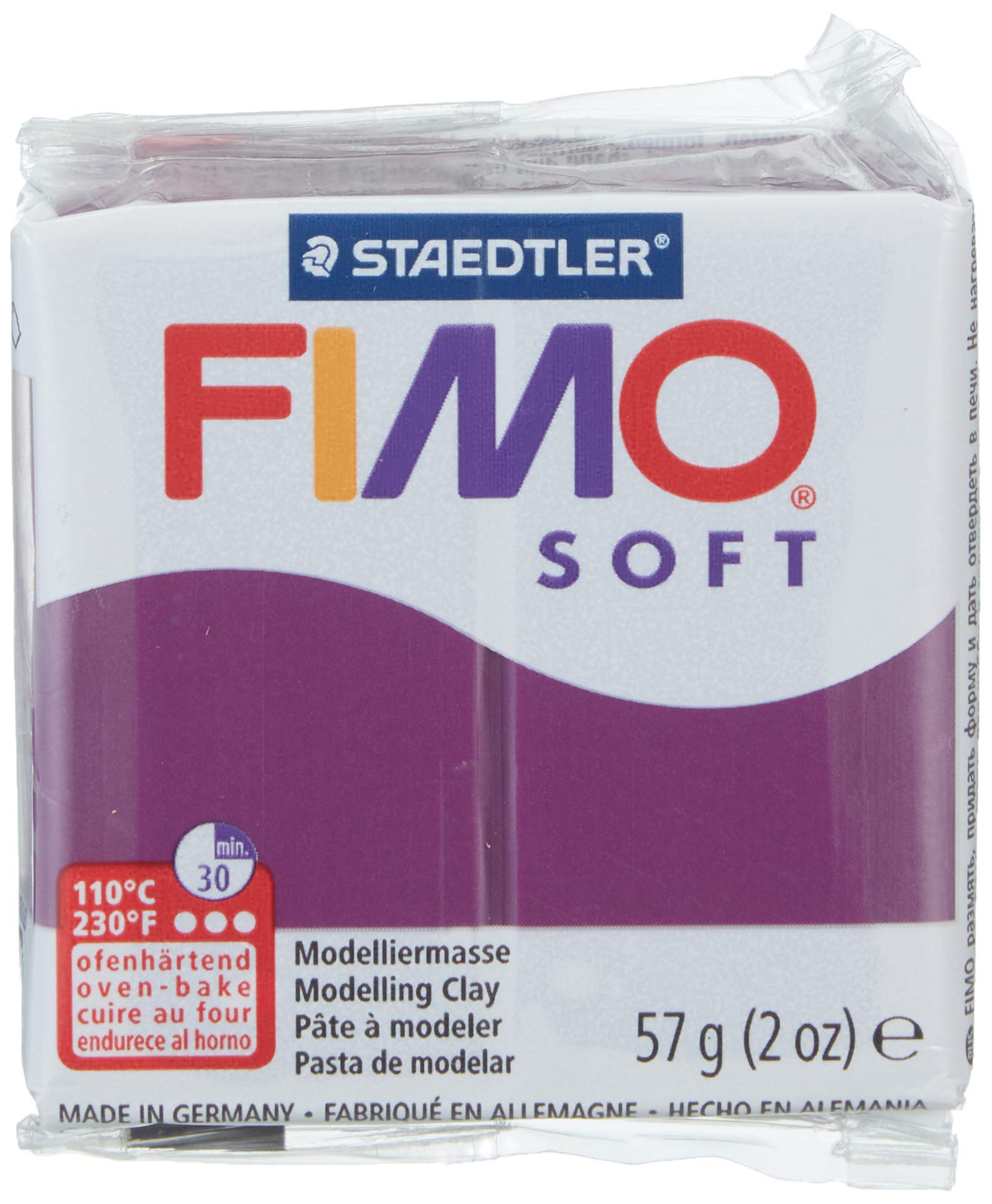 Staedtler Fimo Soft Modelling Clay 57 g Royal Purple