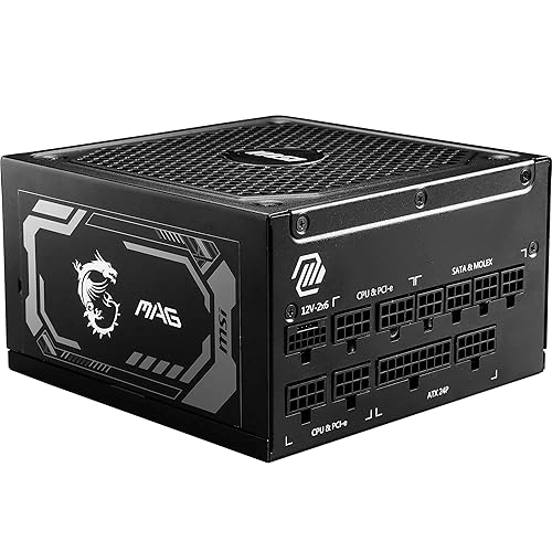 MSI mag A1000GL PCIe5 | 1000 W PC-Power Supply - Amazon deal for $90.17