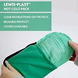 Lewis-Plast Premium Hot & Cold Gel Pack with Sleeve – Reusable Ice Heat Wrap view 3