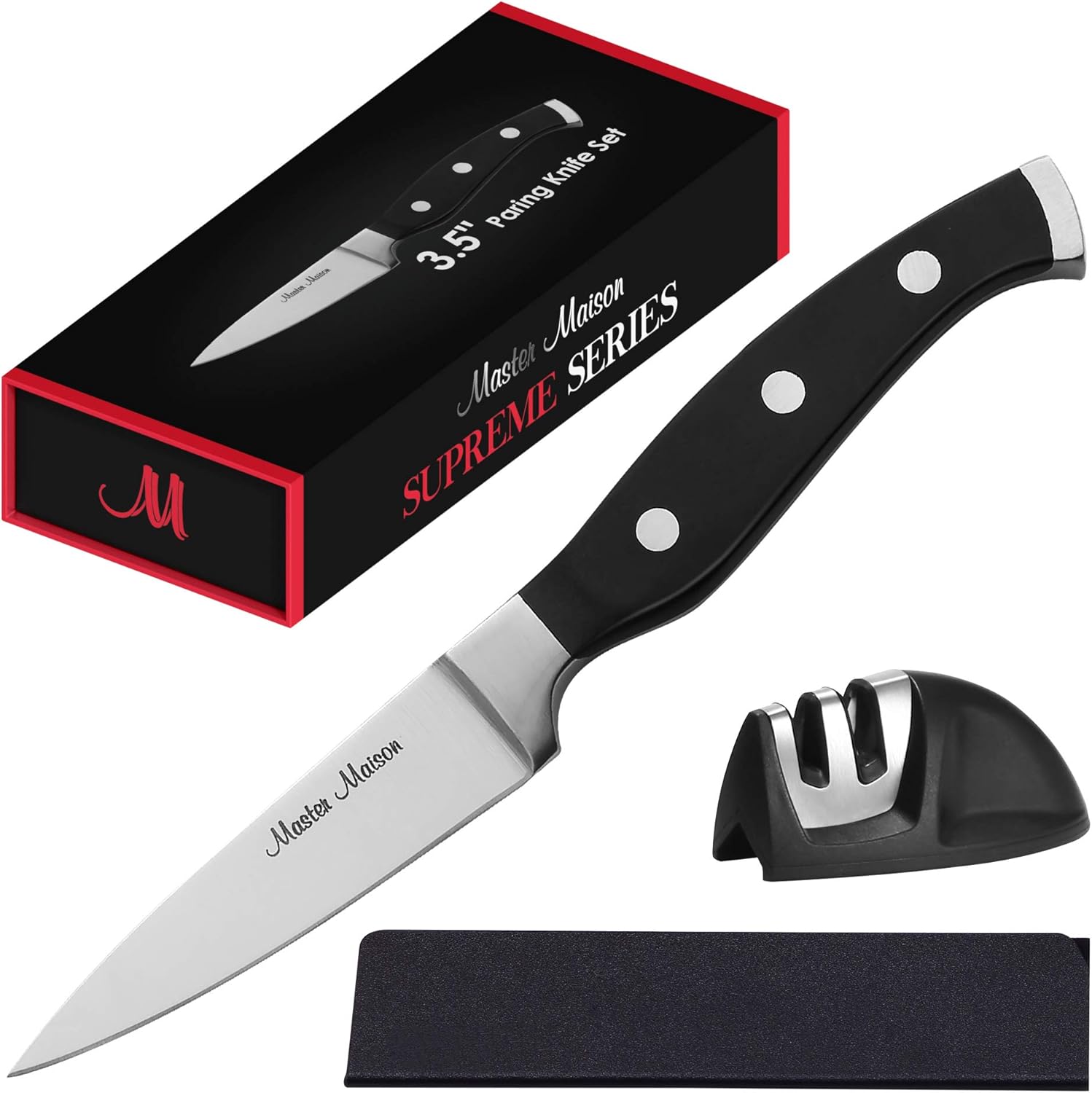 3.5" Professional Paring Knife Set Master Maison Premium