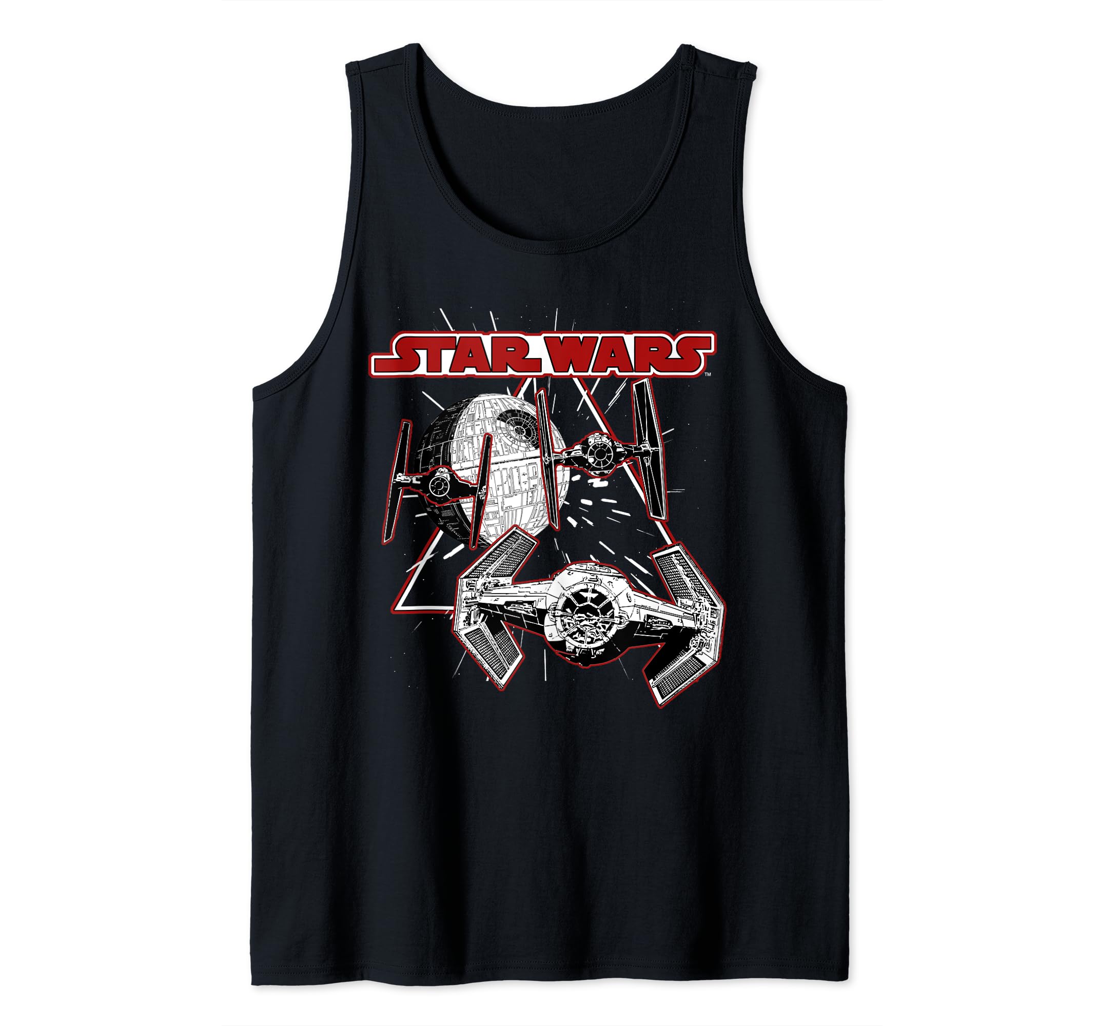 Star Wars Darth Vader TIE Fighter Entourage Tank Top