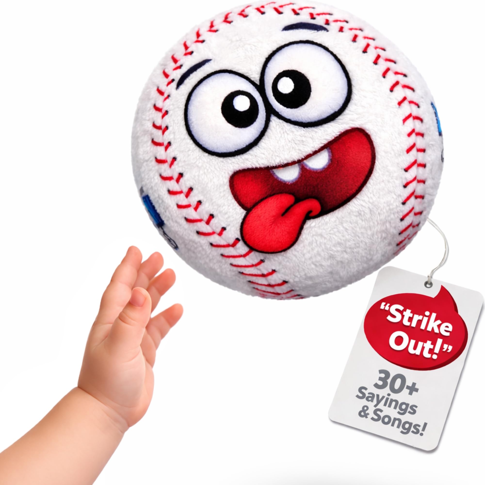 Move2Play, Hilariously Interactive Toy with Music & Sound Effects | Birthday Gift for Boy & Girl | Ball for Toddler & Baby | Indoor/Outdoor | Age 6, 9, 12+ month | 1, 2, 3+ Year Old — image 1