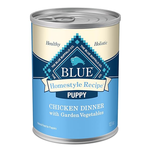 BLUE BUFFALO HOMESTYLE RECIPE PUPPY WET DOG FOOD,...