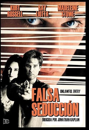 Falsa Seduccion Unlawful Entry 1992 Import Amazon Co Uk Kurt Russell Ray Liotta Madeleine Stowe Jonathan Kaplan Charles Gordon Sulla Hamer Gene Levy Dvd Blu Ray