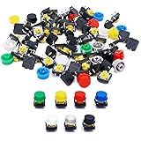TWTADE/70pcs 4 Pin Tact Tactile Push Button Switch