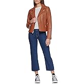 Levi's womens Vegan Leather 538 Moto Jacket (Regular & Plus Size)