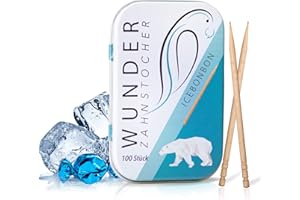 PERFEKTO24 Wonder Toothpick - Flavored toothpicks - Stop Nail Biting - Fresh Breath with Flavored toothpicks - Teeth Cleaning to go - Sugar-Free, Vegan