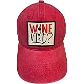 Popfizzy Funny Hats for Men and Women, Fun Adult Baseball Cap, Funny Birthday Gifts for Women and Men, Cool Dad Hat Gift Idea