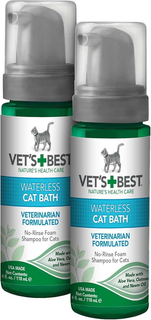 can i use waterless cat shampoo on my dog