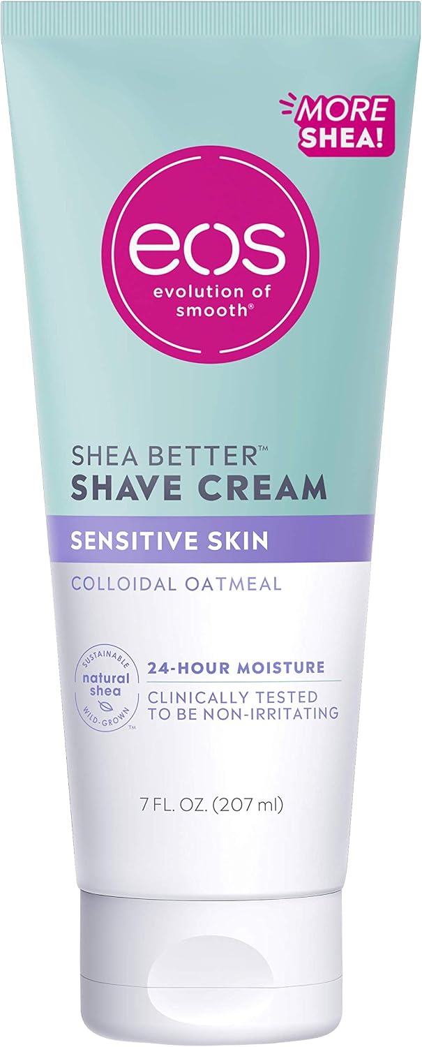 EOS Shaving Cream for Sensitive Skin 7 fl oz, 207 ml (Pack of 1)