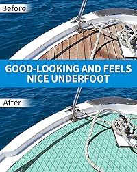 OCEANBROAD Self-Adhesive 96''x22'' Boat Flooring