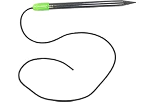 Scuba Choice Graphite Pencil for Dive Slate with Cap & Bungee – Durable Replacement for Underwater Writing, Scuba Diving, Snorkeling, Freediving, Spearfishing, 3-4/3" Pencil