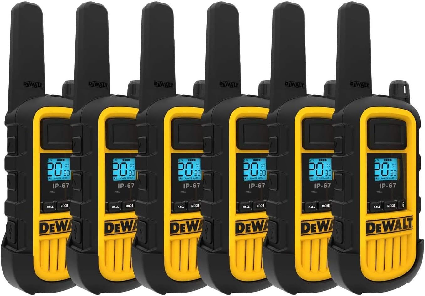 DeWalt DXPMR800 Heavy Duty Professional Walkie Talkie: Amazon.co.uk