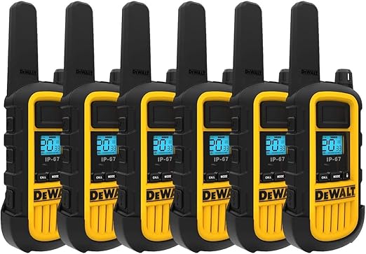 DeWalt DXPMR800 Heavy Duty Professional Walkie Talkie: Amazon.co.uk