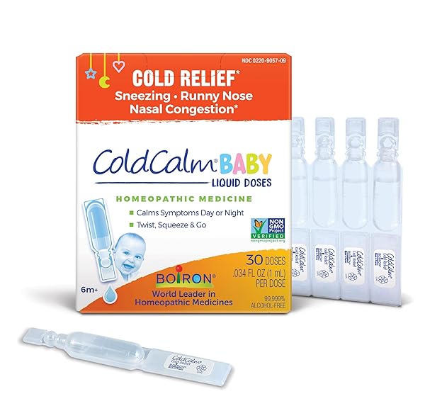 BOIRON COLDCALM BABY SINGLE-USE DROPS FOR RELIEF FROM...