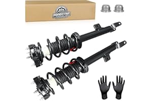 PROREFINE Upgraded Front Struts Assembly Shock Absorber Compatible with Dodge Charger SE 3.6L 2012-2013 SXT Plus FWD 2014-2016 Challenger Classic 5.7L 3.6L 2012-2014 Replace 472665