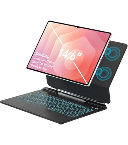 Amazon.com: Samsung Official Book Cover Keyboard Slim for Galaxy