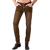 ZLZ Jeans Pants Slim Fit, Younger-Looking Fashionable Colorful Comfy Stretch Jeans Pants for Men, Skinny Jeans Stretch Fit …