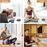 RUNEAY Mini Lotus Incense Holders, 4 Pcs, 6 Holes, 2.28 Inch view 7
