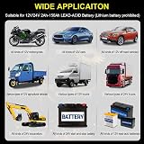 PROFIKLA 12V/24V 8A Smart Battery Charger with Repair Mode view 4