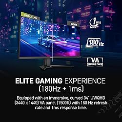 MSI MAG 346CQ 34-inch 3440 x 1440 (UWQHD) Gaming