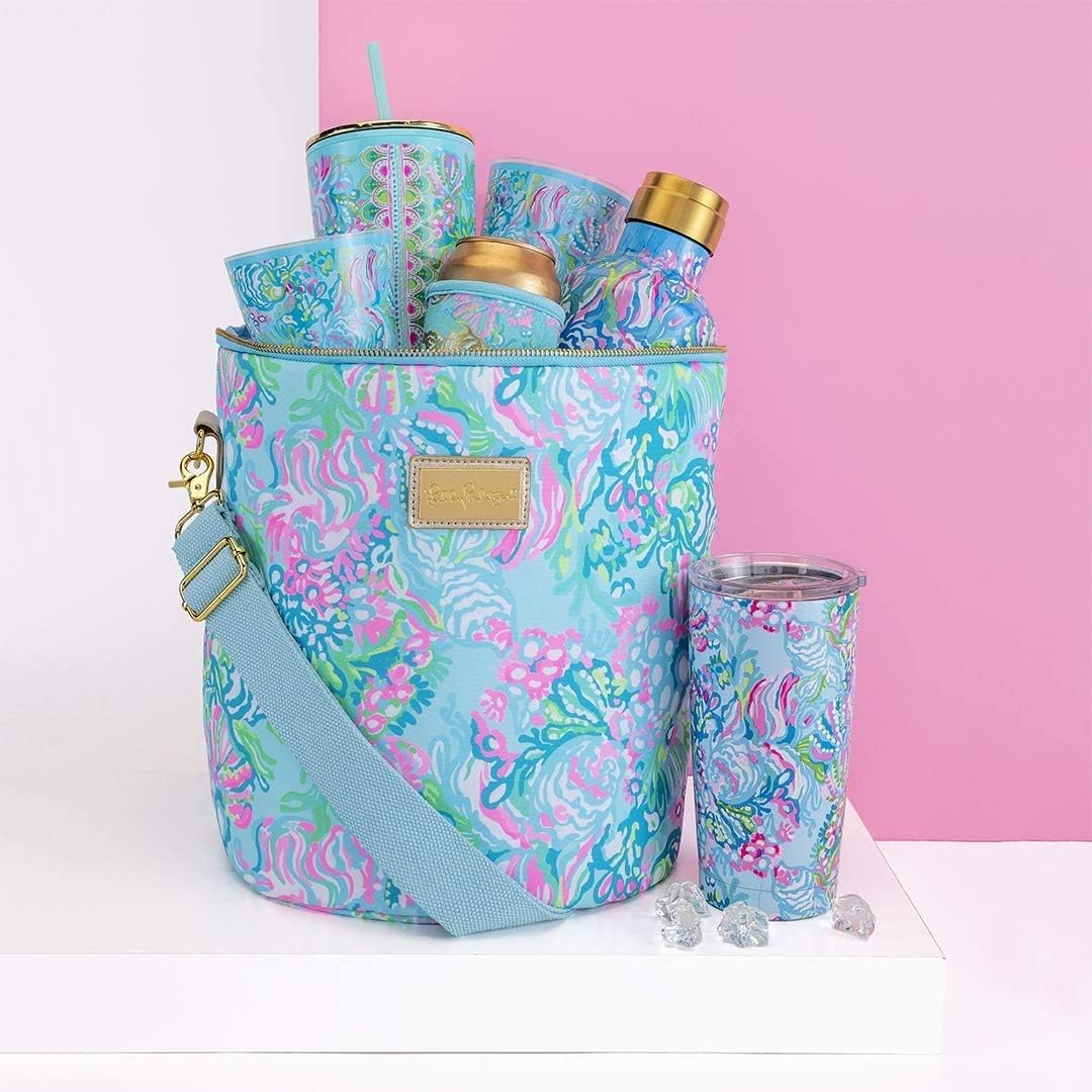 lilly pulitzer beach cooler bag