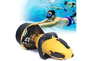 Underwater Scooter, Pool Scooter, Water Scooter for Adults, Portable Underwater Propeller for Diving, Snorkeling, Swimming Po