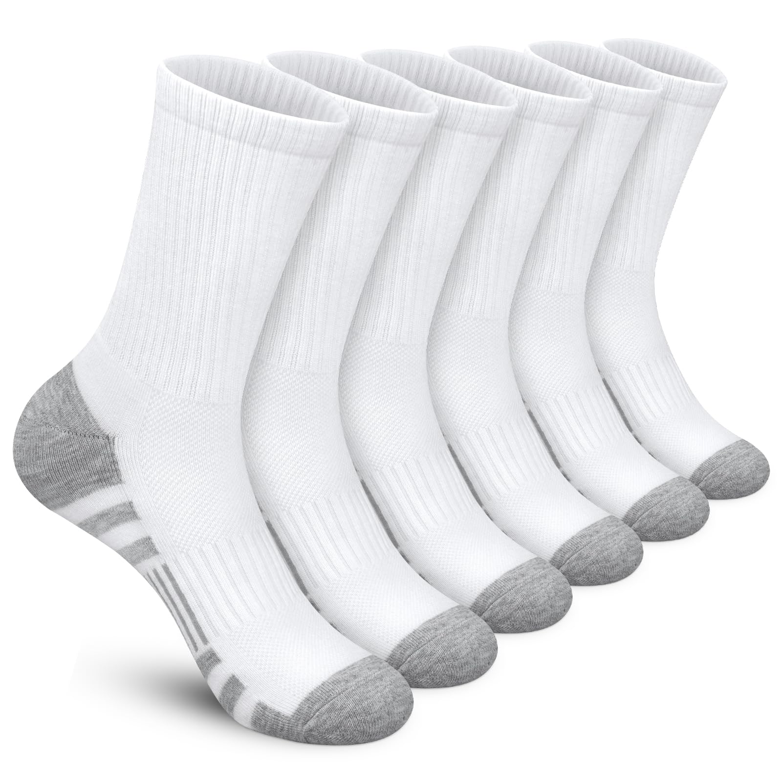 JellyBaby Athletic Sock Cushion Running Socks Performance Breathable Crew Socks Outdoor Sports Sock