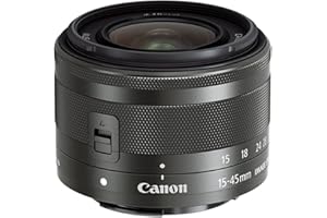 Canon EF-M 15-45mm f/3.5-6.3 Image Stabilization STM Zoom Lens (Renewed)