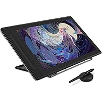 HUION Kamvas Pro 16 2.5K QHD Graphics Drawing Tablet with Screen QLED Full Lamination 99% sRGB and PW517 Battery-Free Stylus,