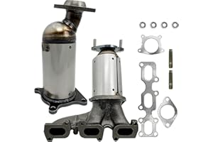 CWDA PE16719-20X Catalytic Converter w/Bolts & Gasket Bank 1 and 2 Compatible with 2011-2014 Ford Edge 3.5L 3.7L 2011-2012 Ford Explorer 3.5L,2011-2015 Lincoln MKX 3.7L Replace BT4Z-5G232-C